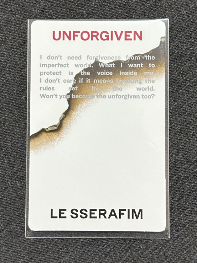 unforgiven 專卡