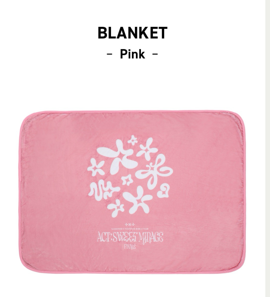 TOMORROW X TOGETHER ACT：SWEET MIRAGE 毛毯