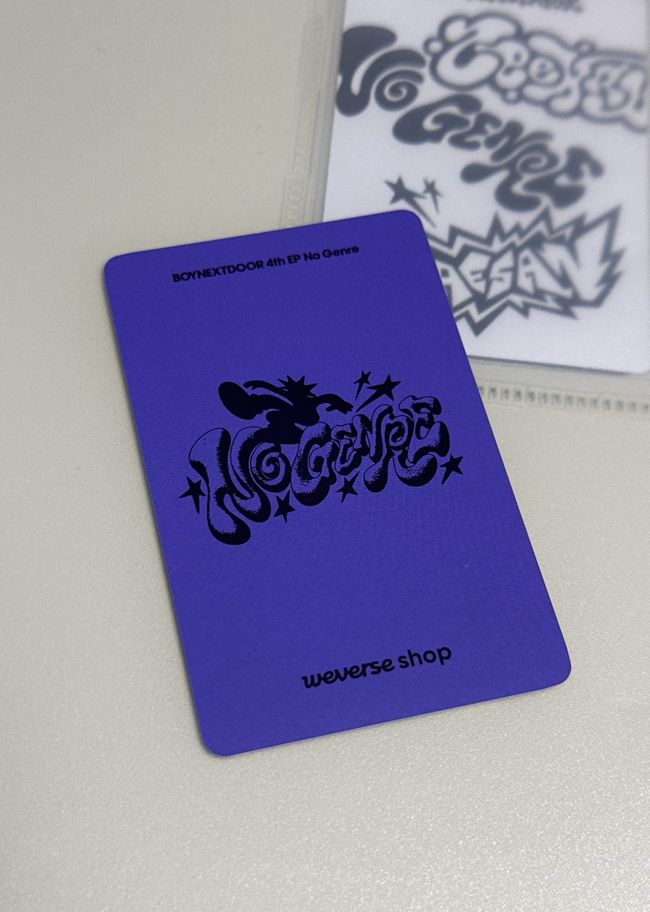 No Genre kkt 特典卡 5