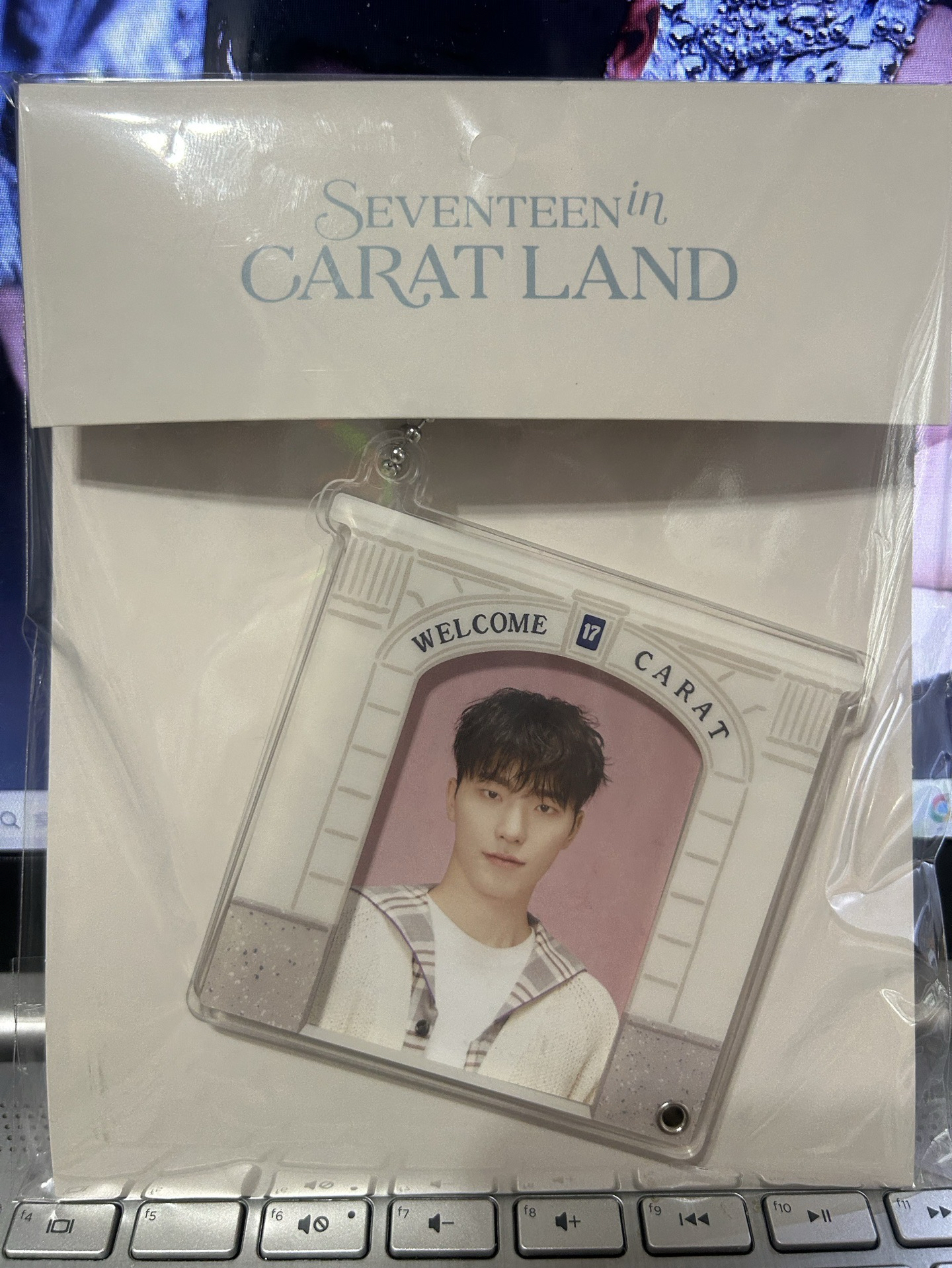 Seventeen 克拉島鑰匙圈-李燦