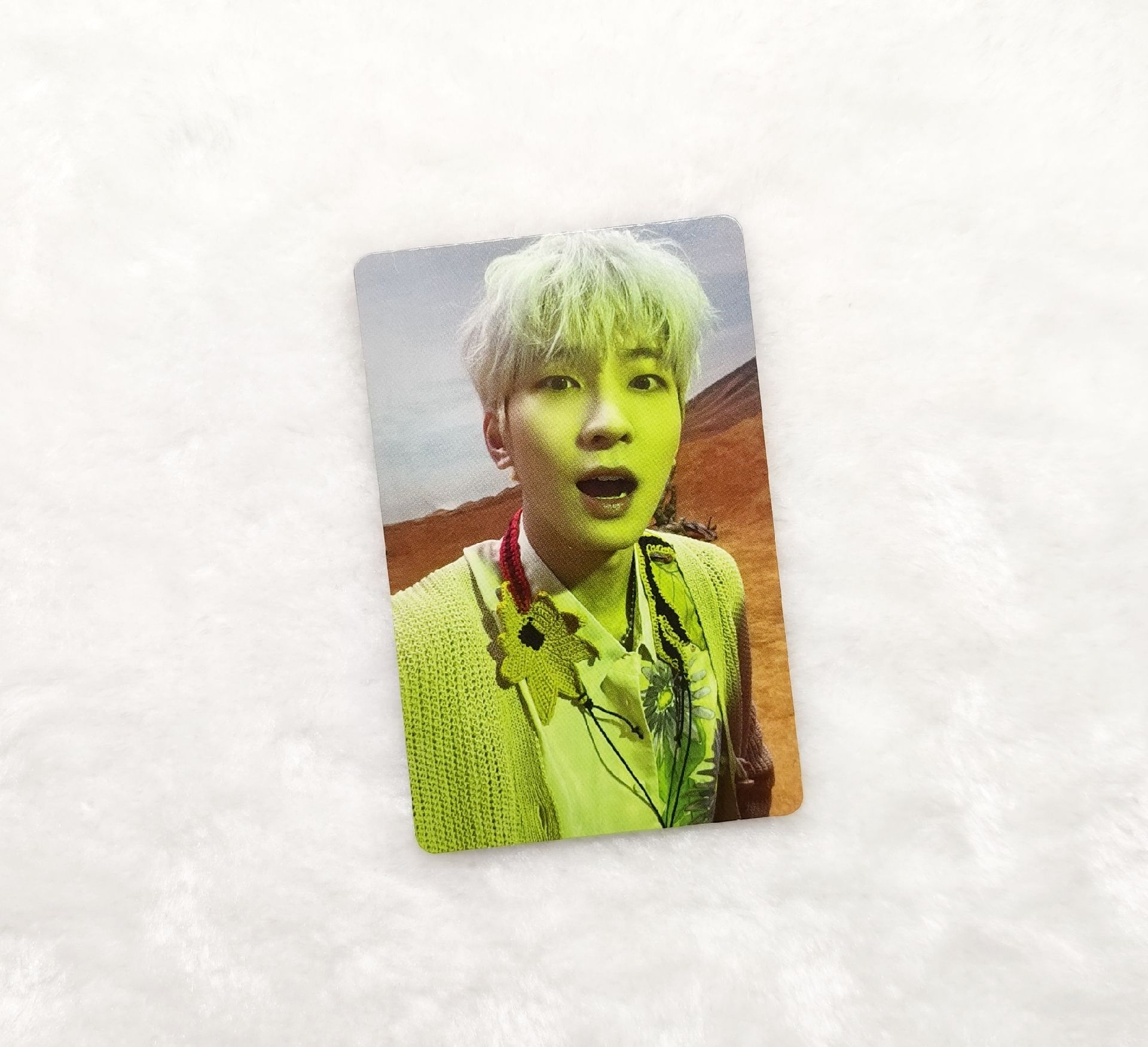 SEVENTEEN 正四 圓佑kit專卡 小綠圓