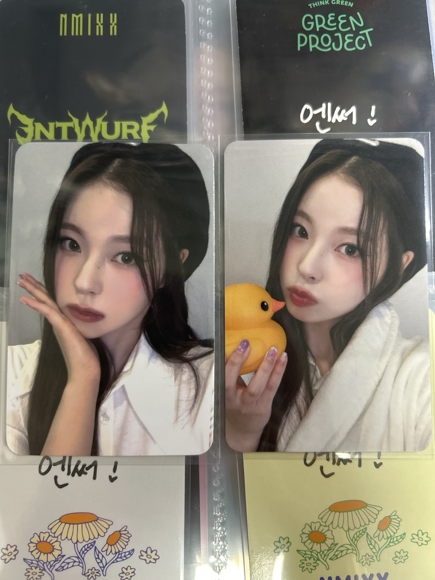 NMIXX sw貝雷帽圭+小鴨圭