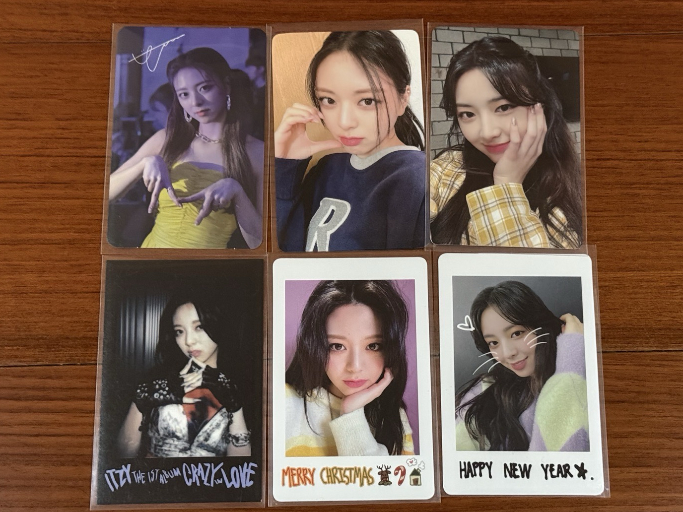 ITZY Yuna申有娜 早期小卡