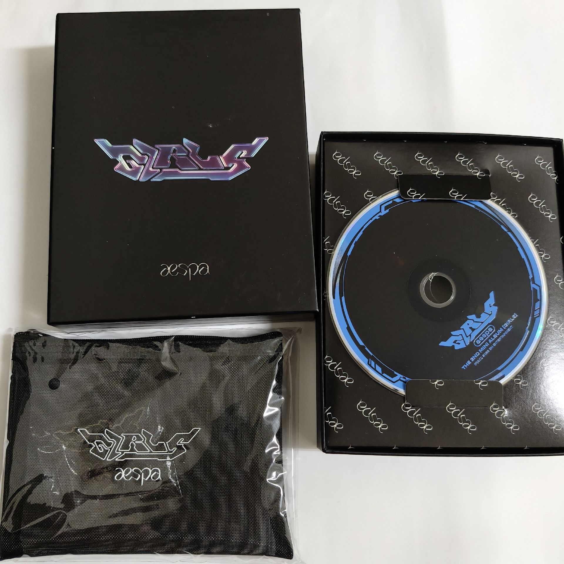 aespa 美網盒子 小包徽章組