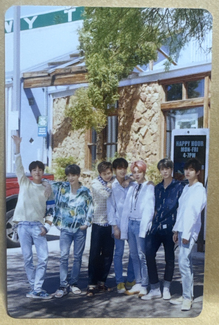 防彈少年團Dicon 101 周邊卡-團卡