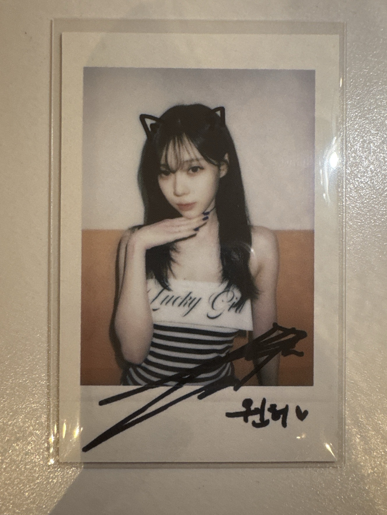 aespa winter sr預售拍立得