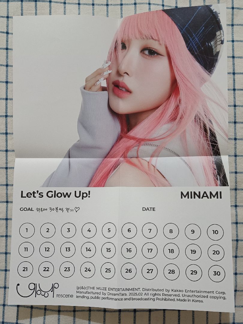 專輯隨機物 minami海報