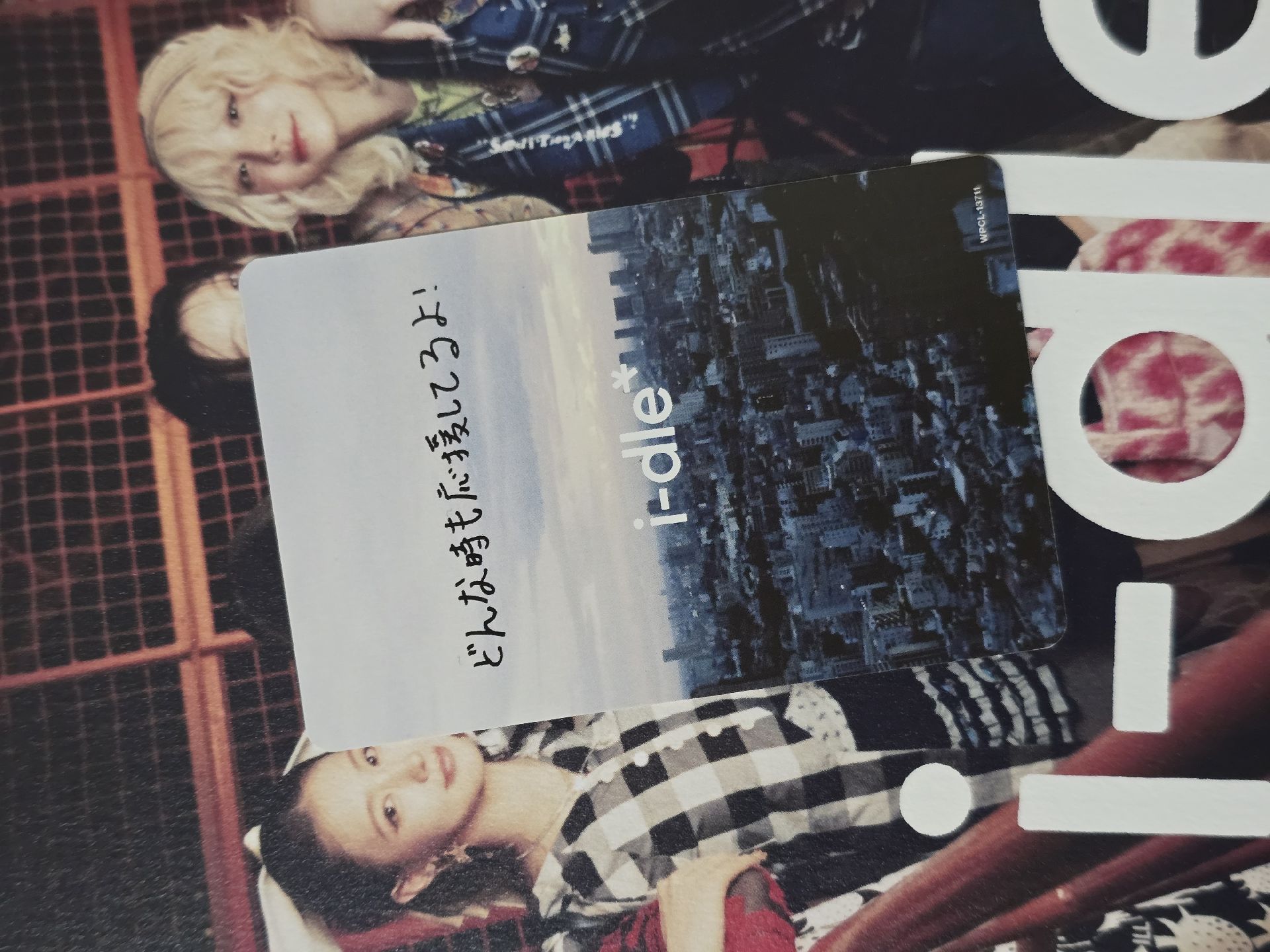 現貨｜日背｜i-dle｜日專｜舒華｜限定版已拆