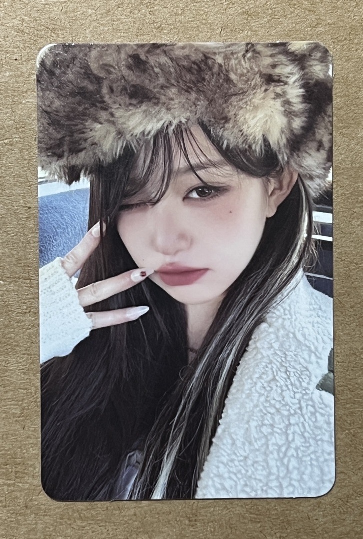 IVE EMPATHY JangWonyoung 3+1特典卡