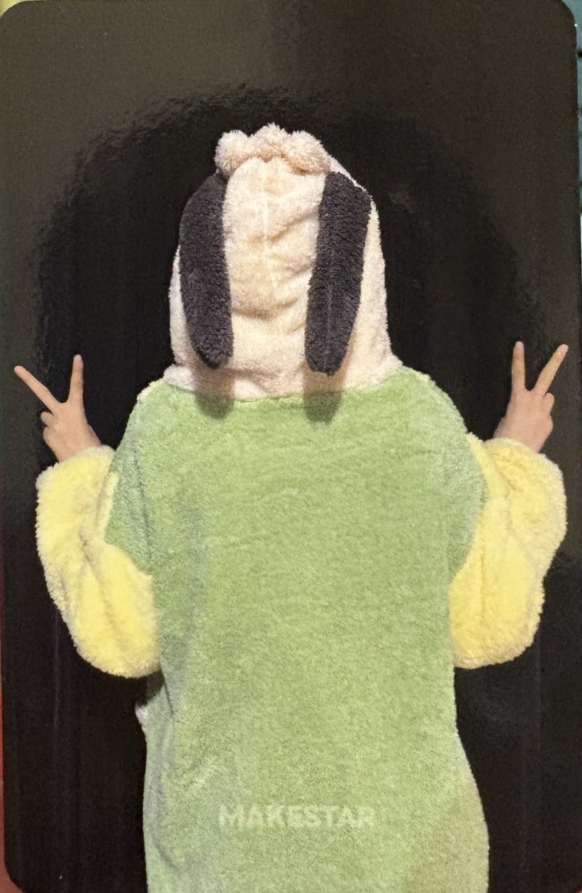 STAYC YOON 沈姿潤 小卡 特典 動物睡衣 MS