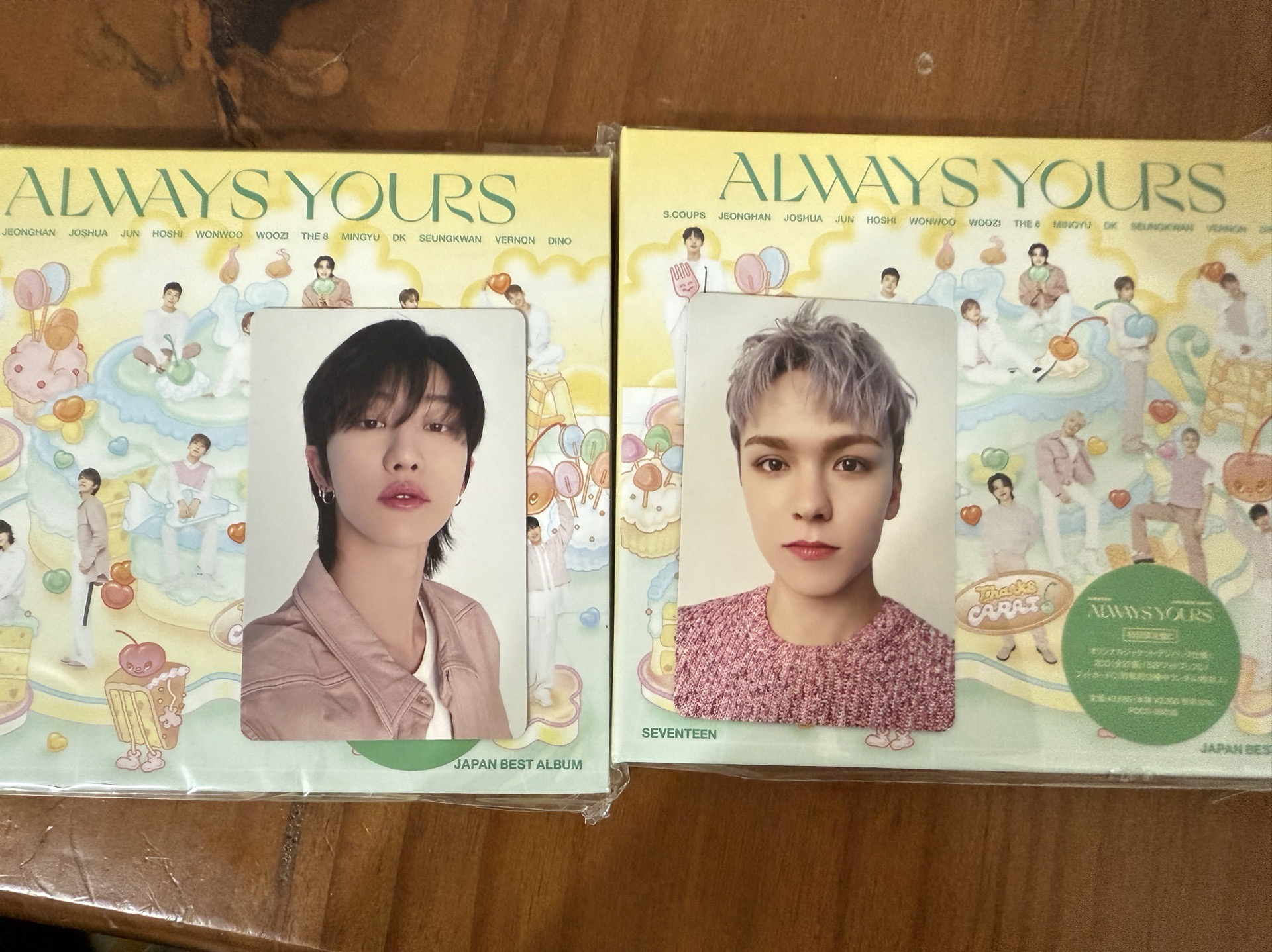 Always yours日專c盤全專含八小卡