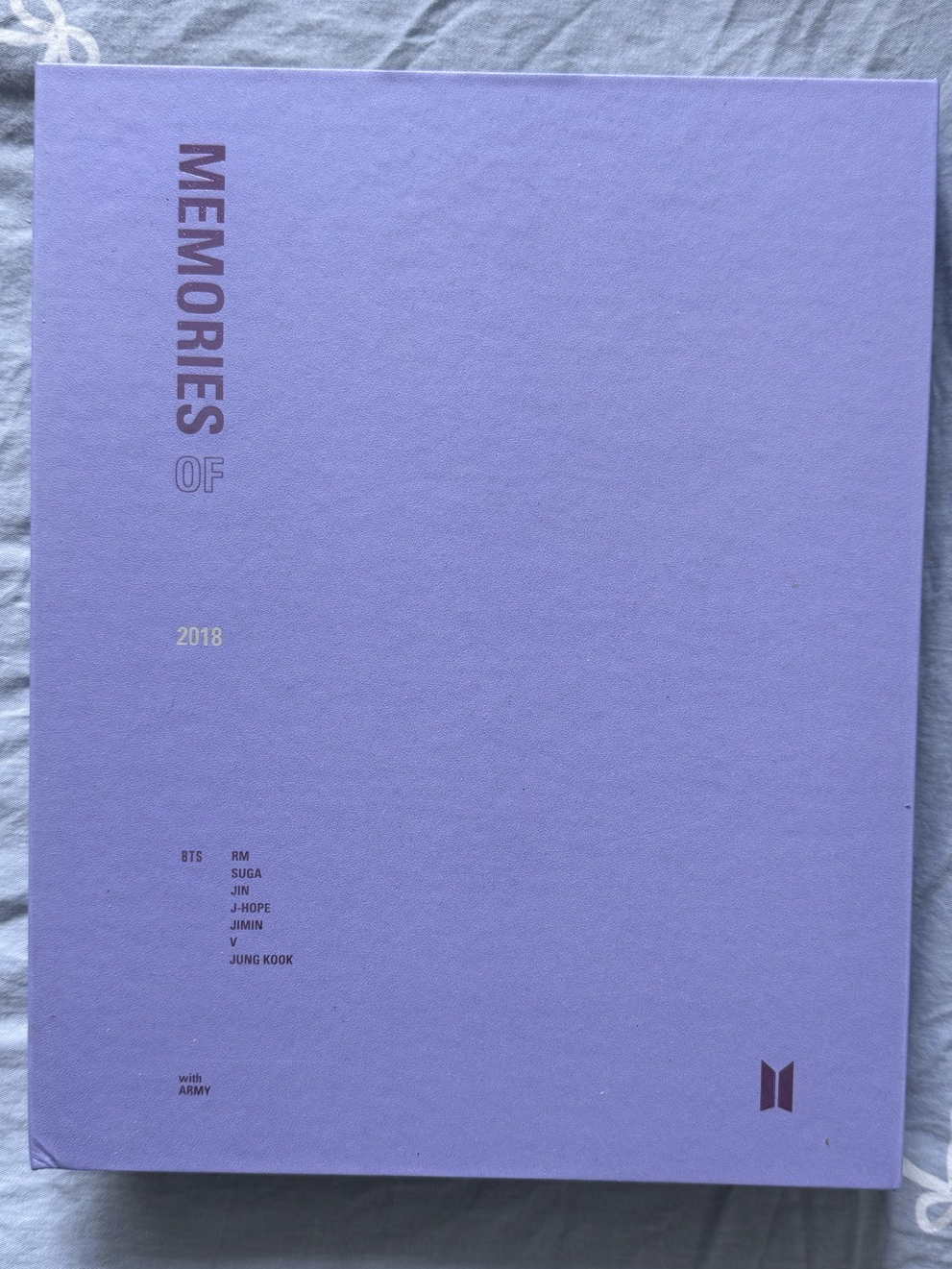 防彈少年團 BTS MEMORIES OF 2018 回憶錄 DVD寫真書 