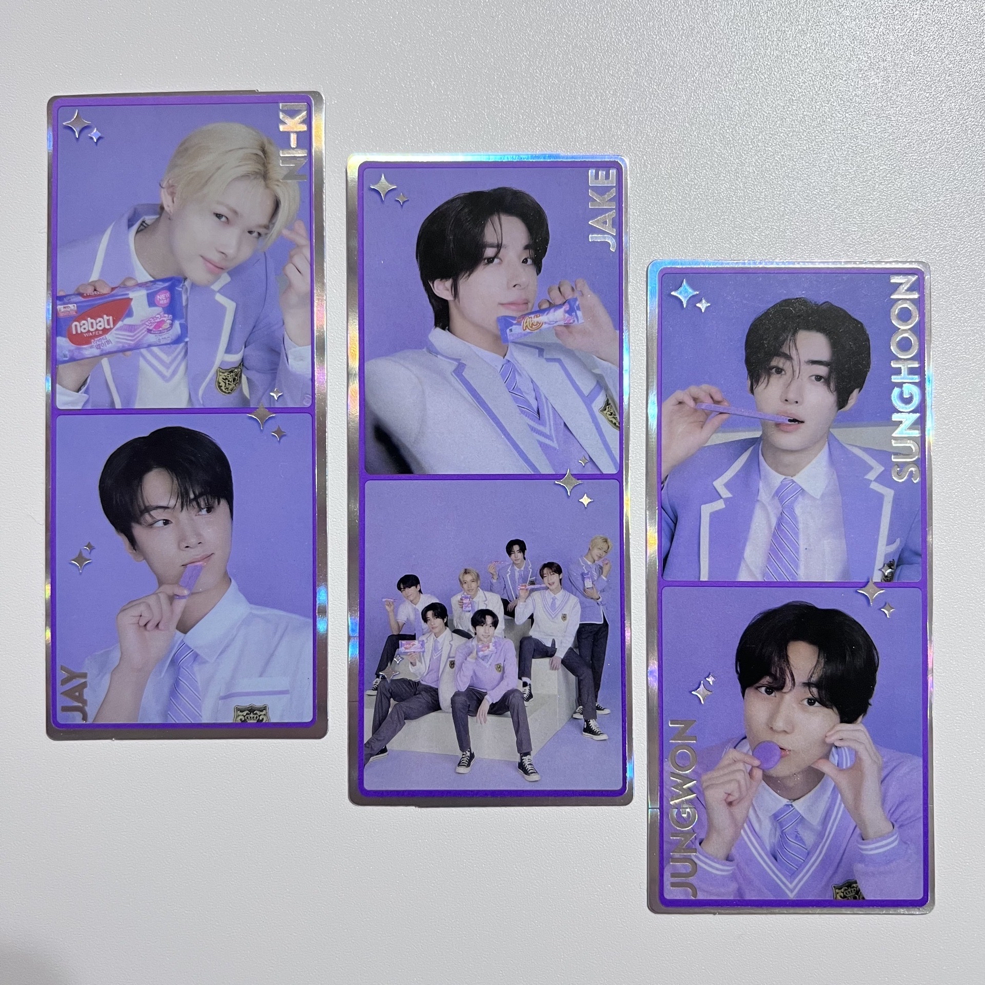 Nabati餅乾代言卡