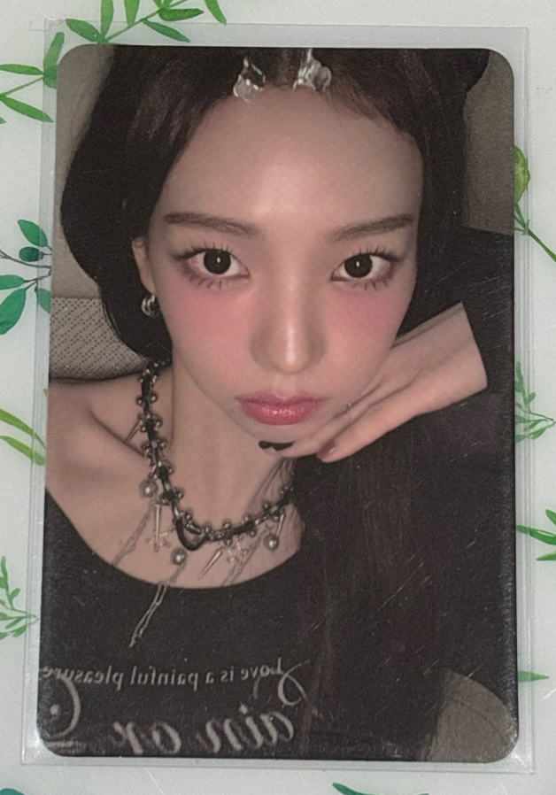 aespa Whiplash Karina sm直播小卡 柚