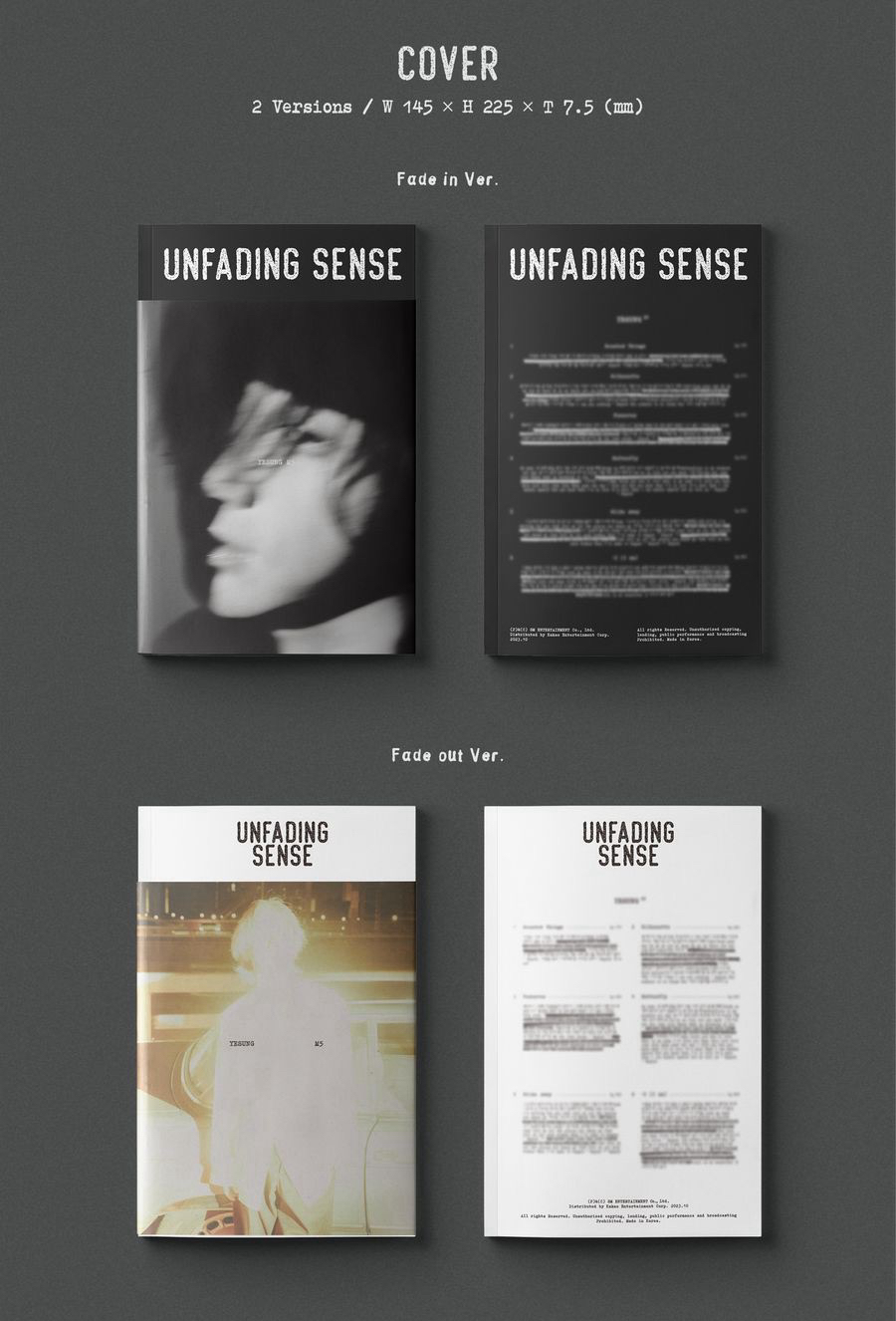 Fade in / Fade out 專輯配置