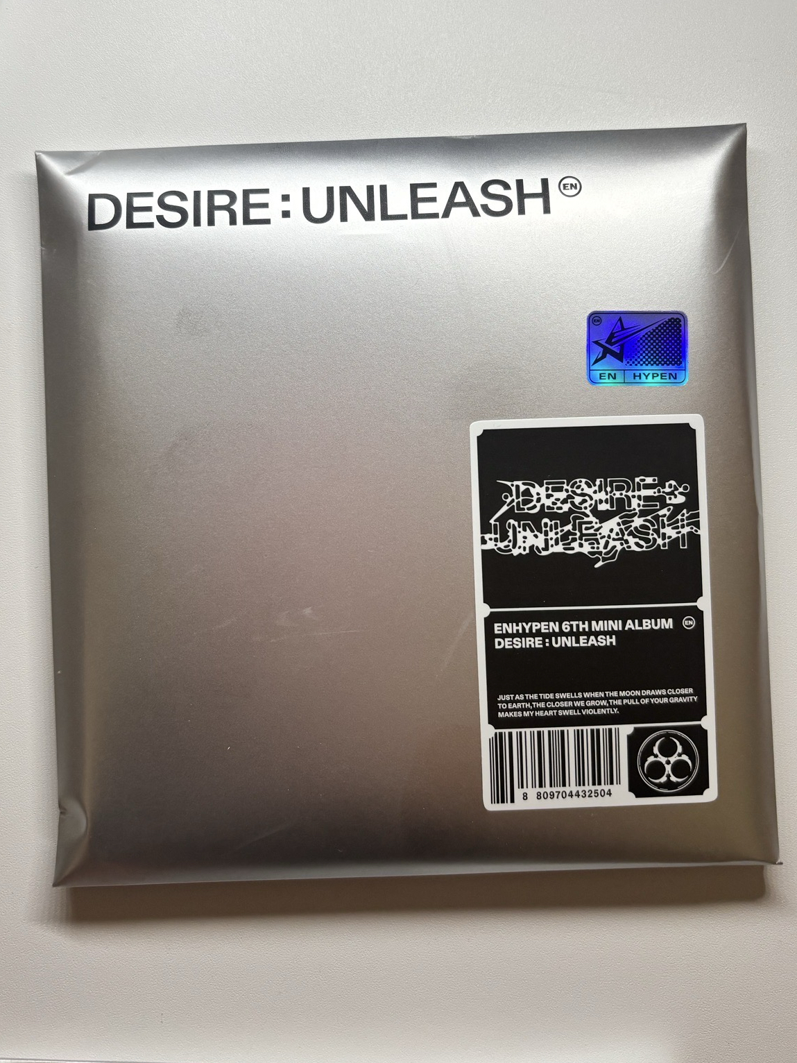 未拆 ENHYPEN 迷六<DESIRE:UNLEASH>單封隨機