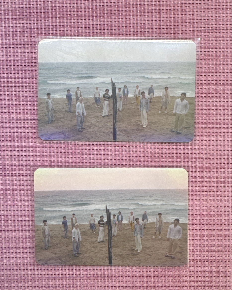 mini12丨mp特典閃卡丨SEVENTEEN團卡