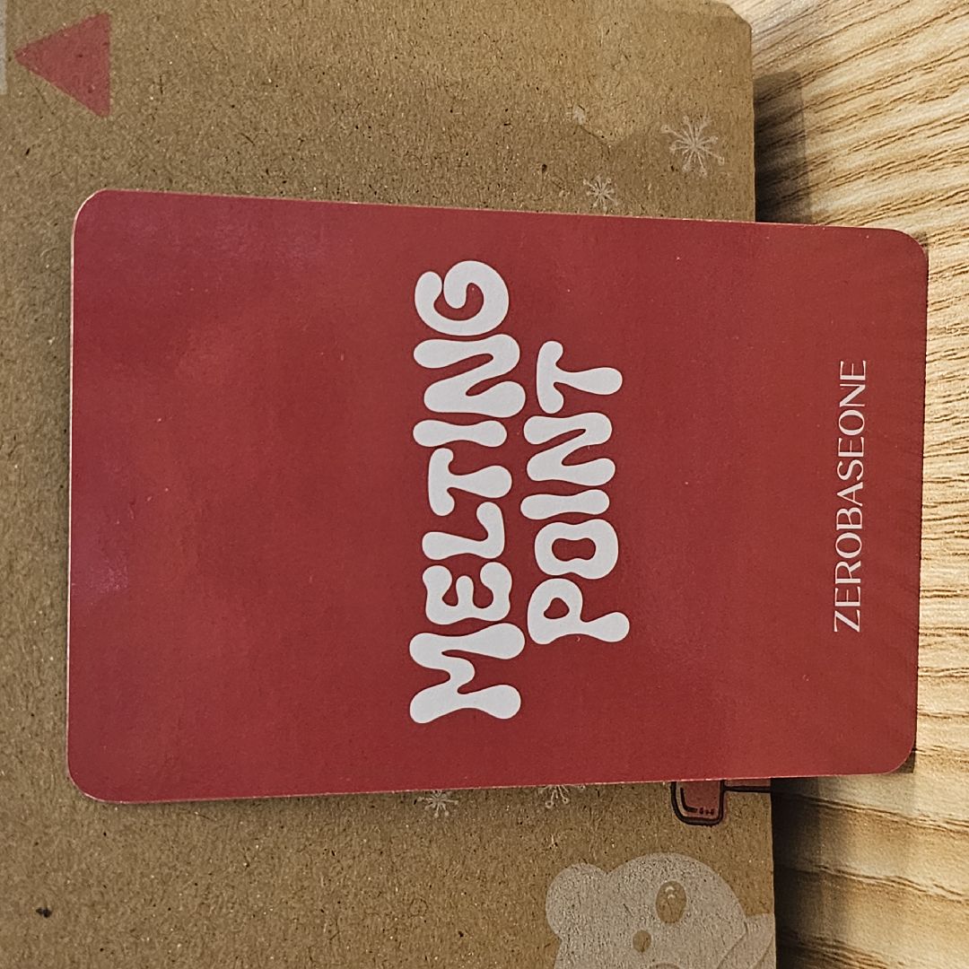 ZEROBASEONE MELTING POINT K4特典 棒棒糖 韓維辰 HAN YUJIN 