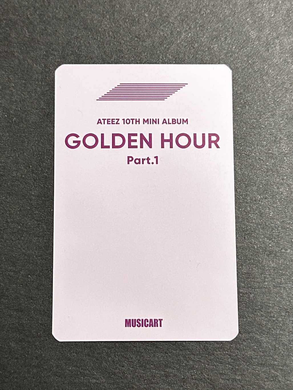 MUSICART LD 特典卡