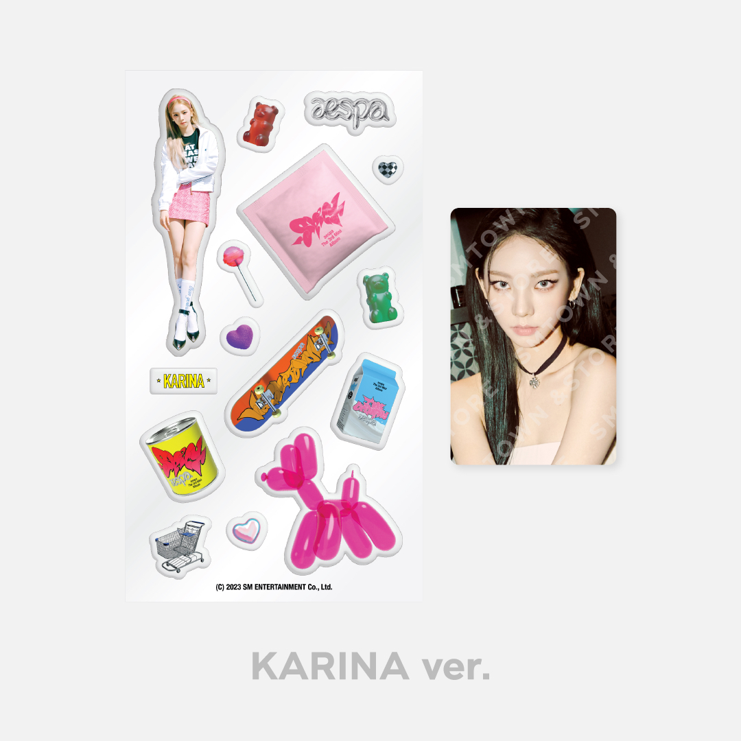 aespa Spicy貼紙柚