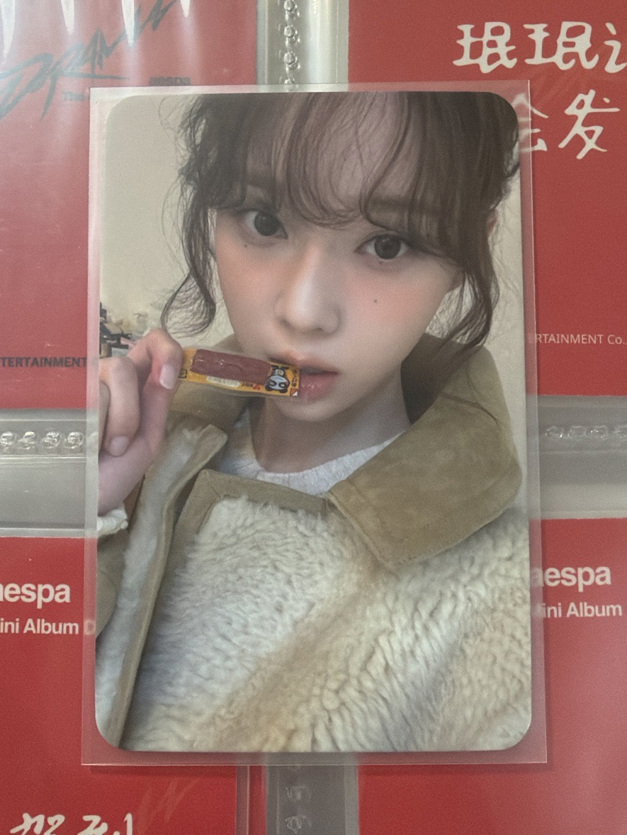 sr 簽售卡 Drama 星河簽售2.0冬 零食冬