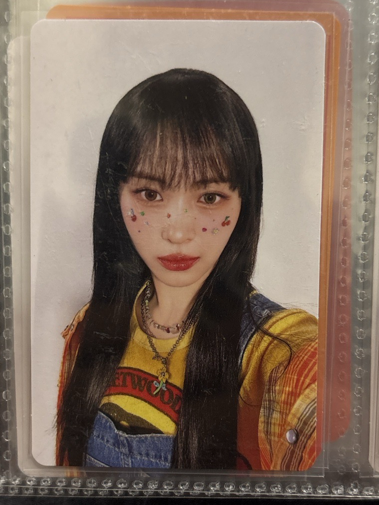 ITZY 留真 小卡 algorythm 日專
