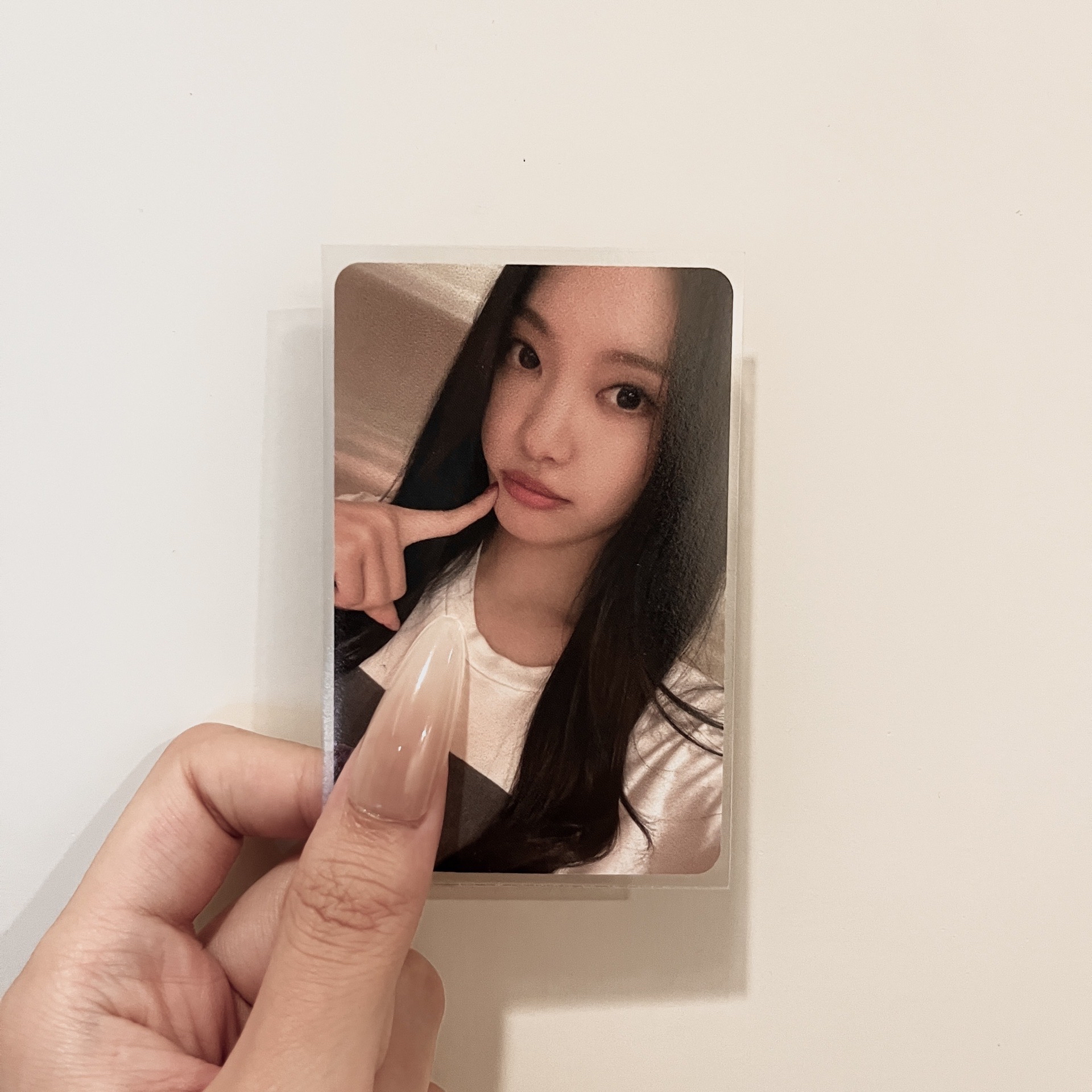 aespa dw sr星河簽售特典卡寧 戳臉寧