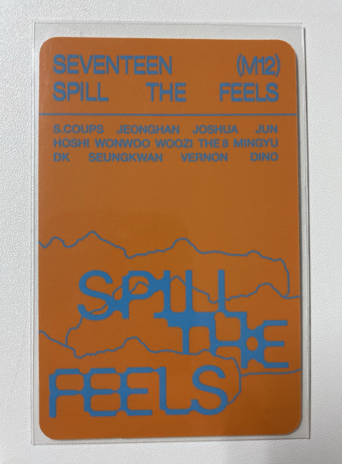 迷12 Spill The Feel 橘版 Feel You ver. 專卡-圓佑