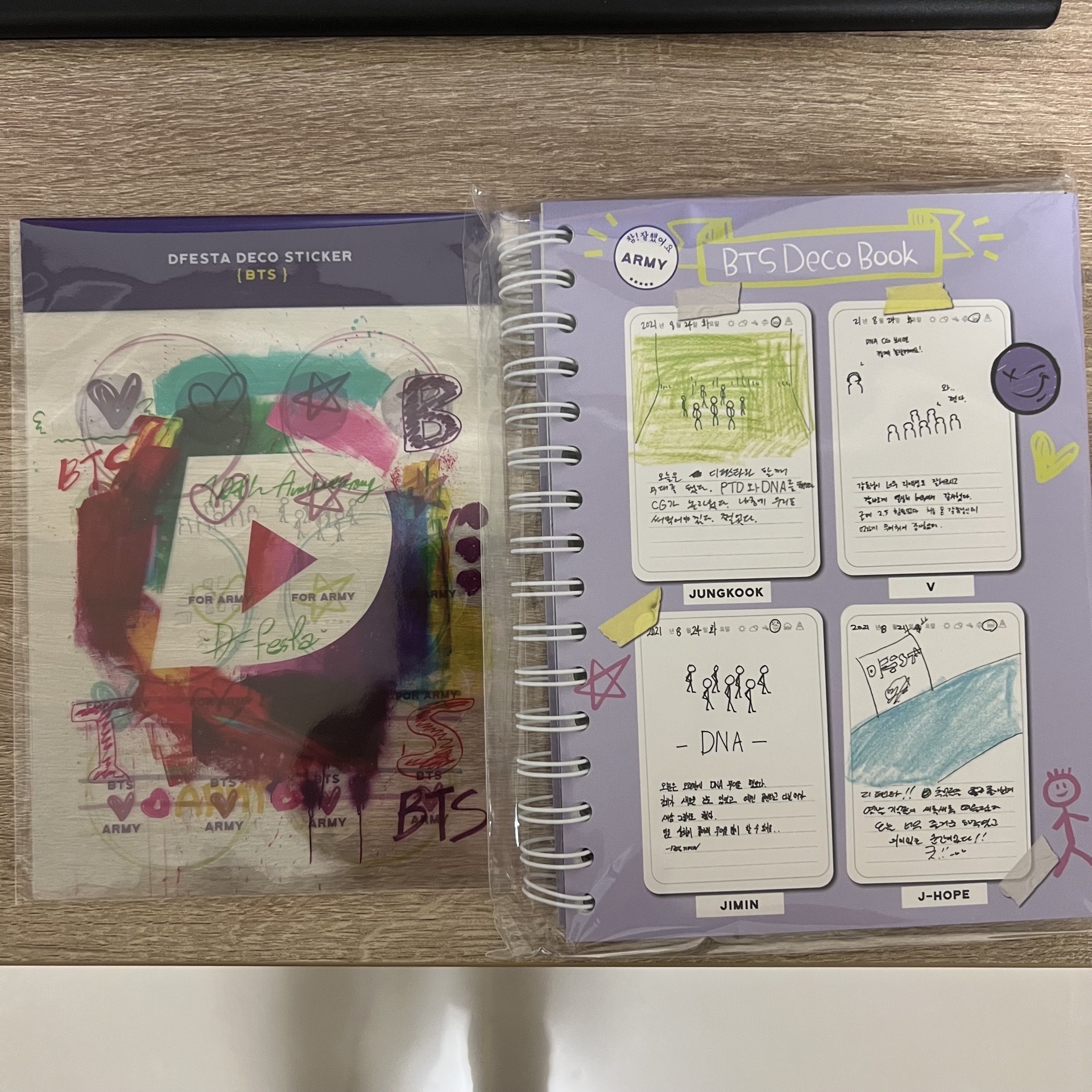 BTS 防彈少年團 Dfesta 寫真 拆售 裝飾書 Deco book