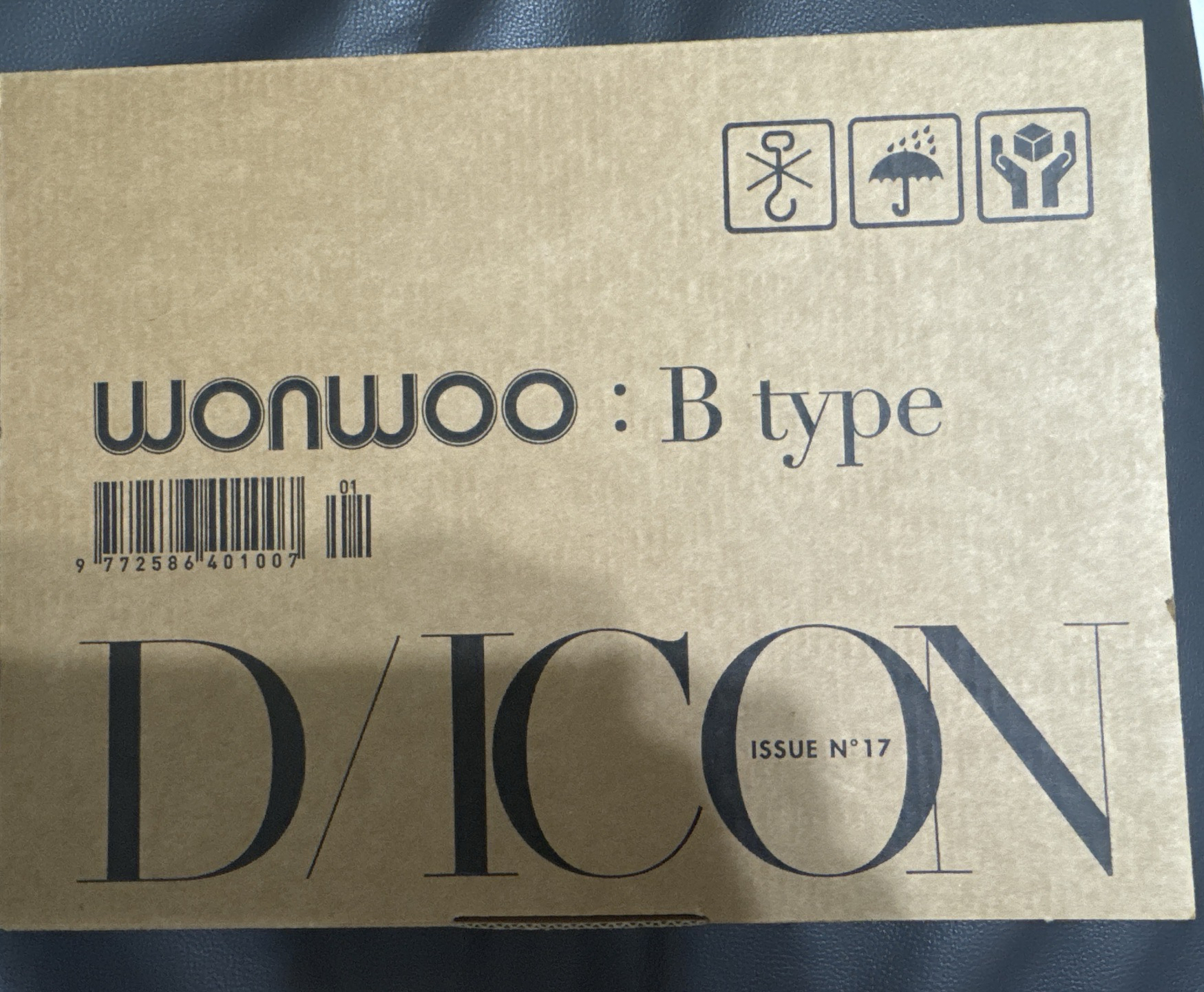 SEVENTEEN Dicon Issue N°17 WONWOO : B TYPE