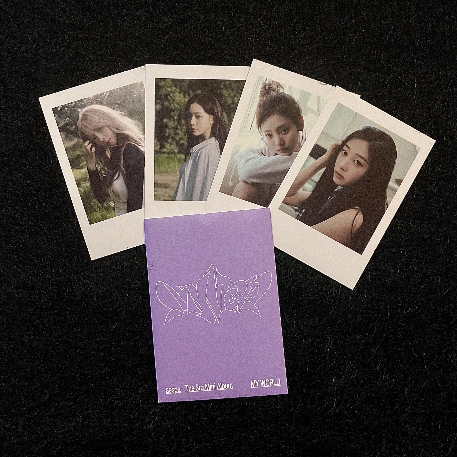 My world專輯配置卡