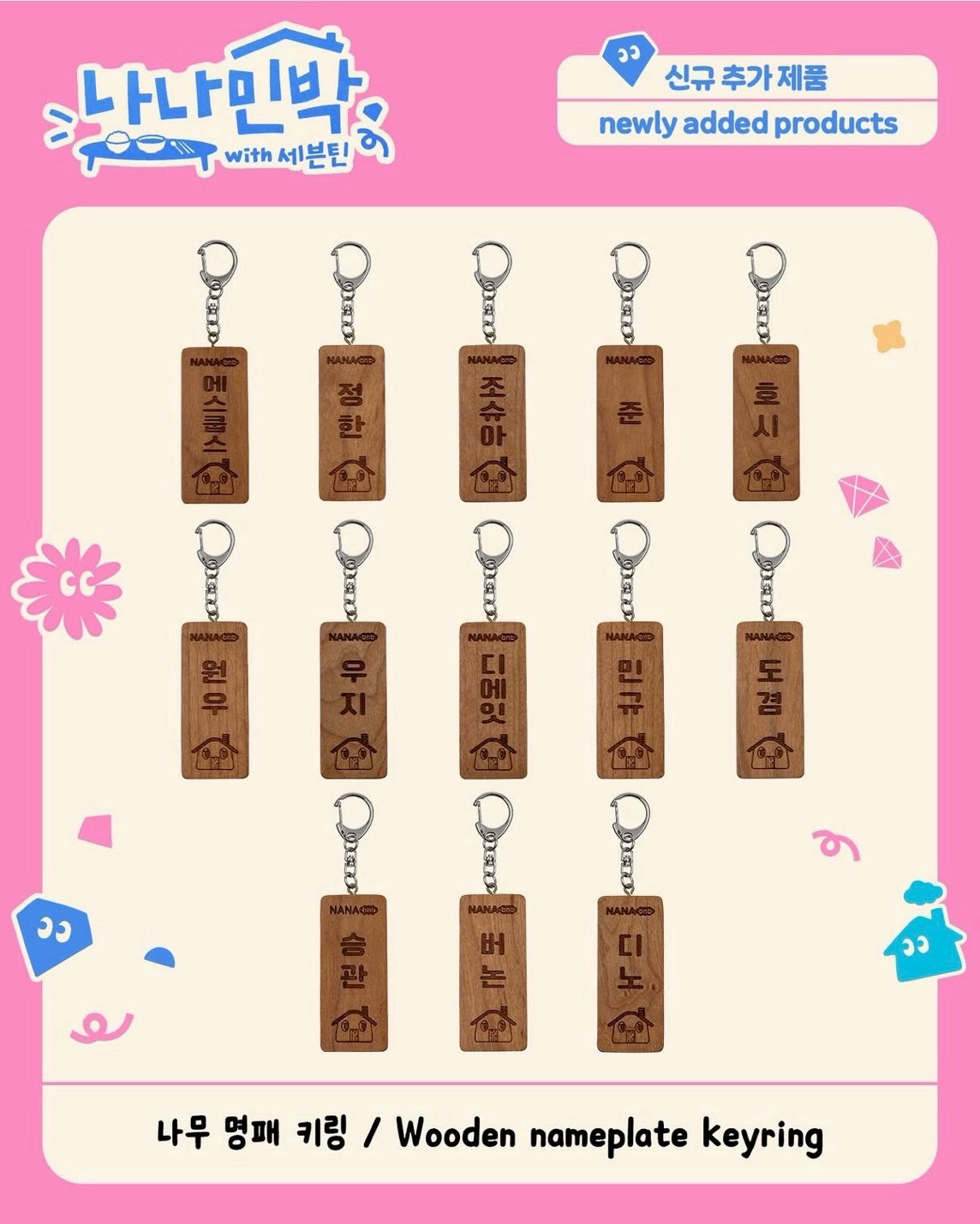 NANA bnb鑰匙圈（現貨，全新未拆）