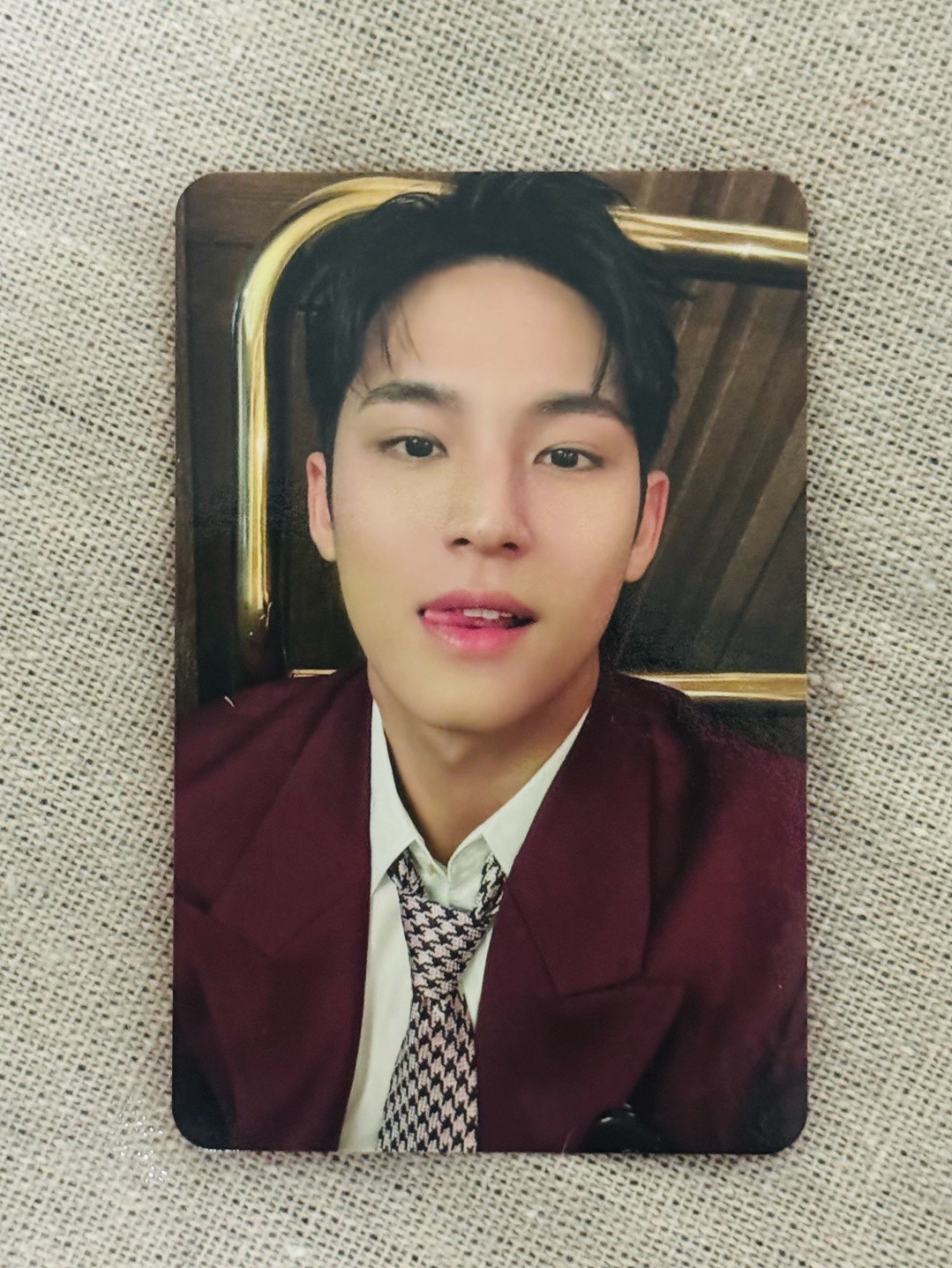 SEVENTEEN 珉奎 mini12 克拉盤 隨機卡