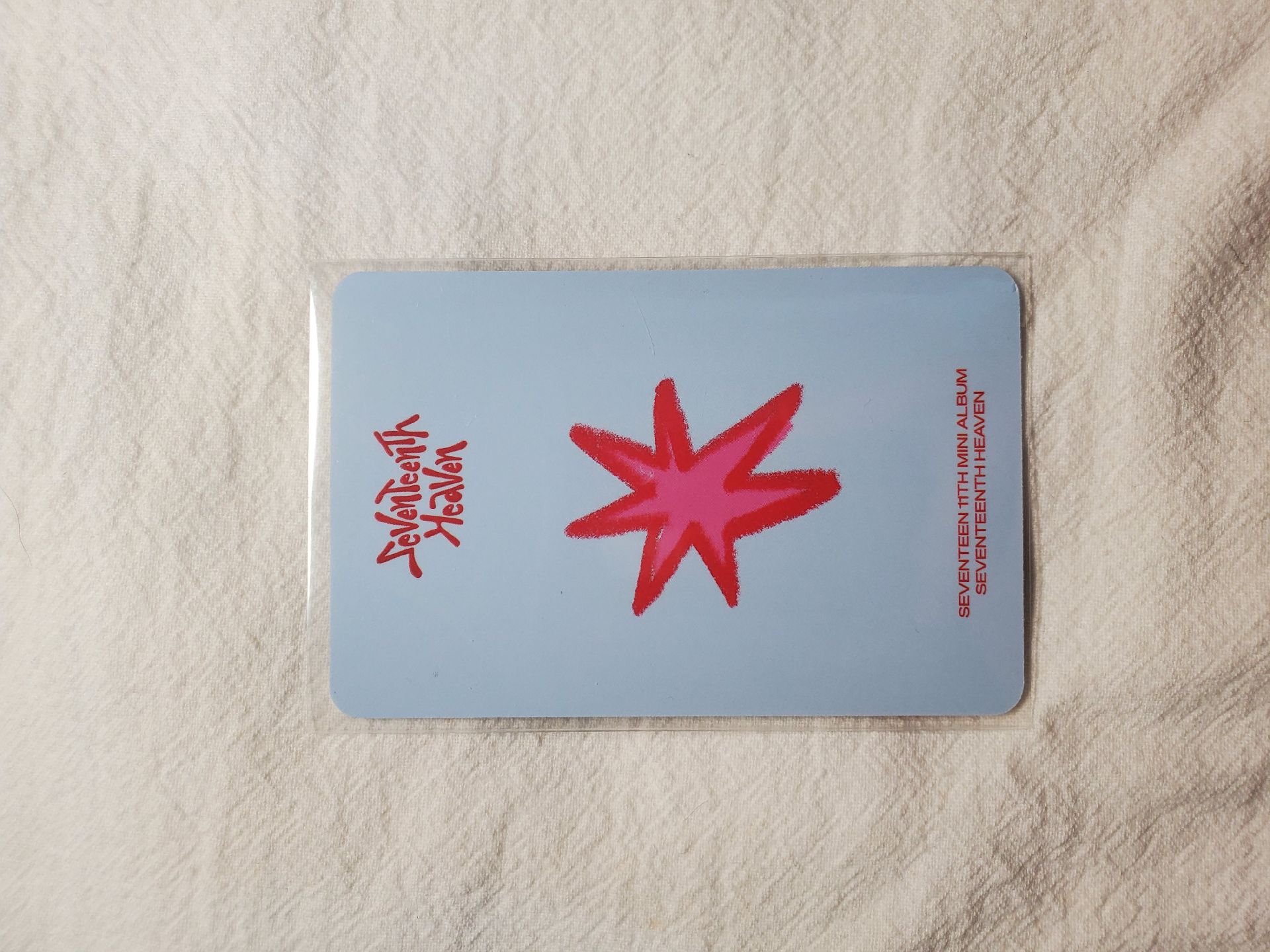 SEVENTEEN 淨漢 HEAVEN 迷11 蝦皮 特典卡