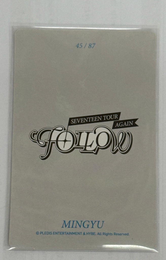 FOLLOW AGAIN 隨機卡 日巡卡包 奎