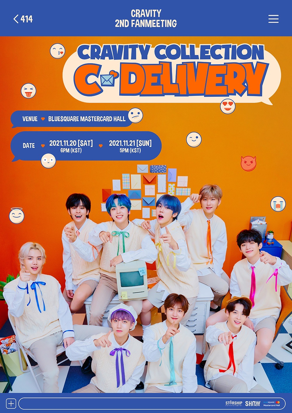 CRAVITY 2ND FANMEETING [CRAVITY COLLECTION : C-DELIVERY]