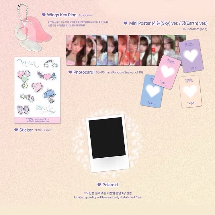Yena Blooming Wings 未拆