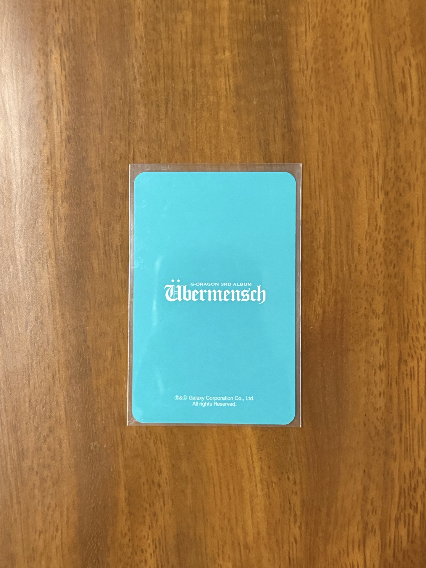 Übermensch 專輯卡 電子專