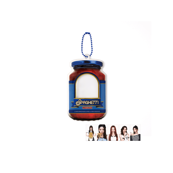 ［現貨］LE SSERAFIM SPAGHETTI 系列周邊 照片套吊飾 全新未拆