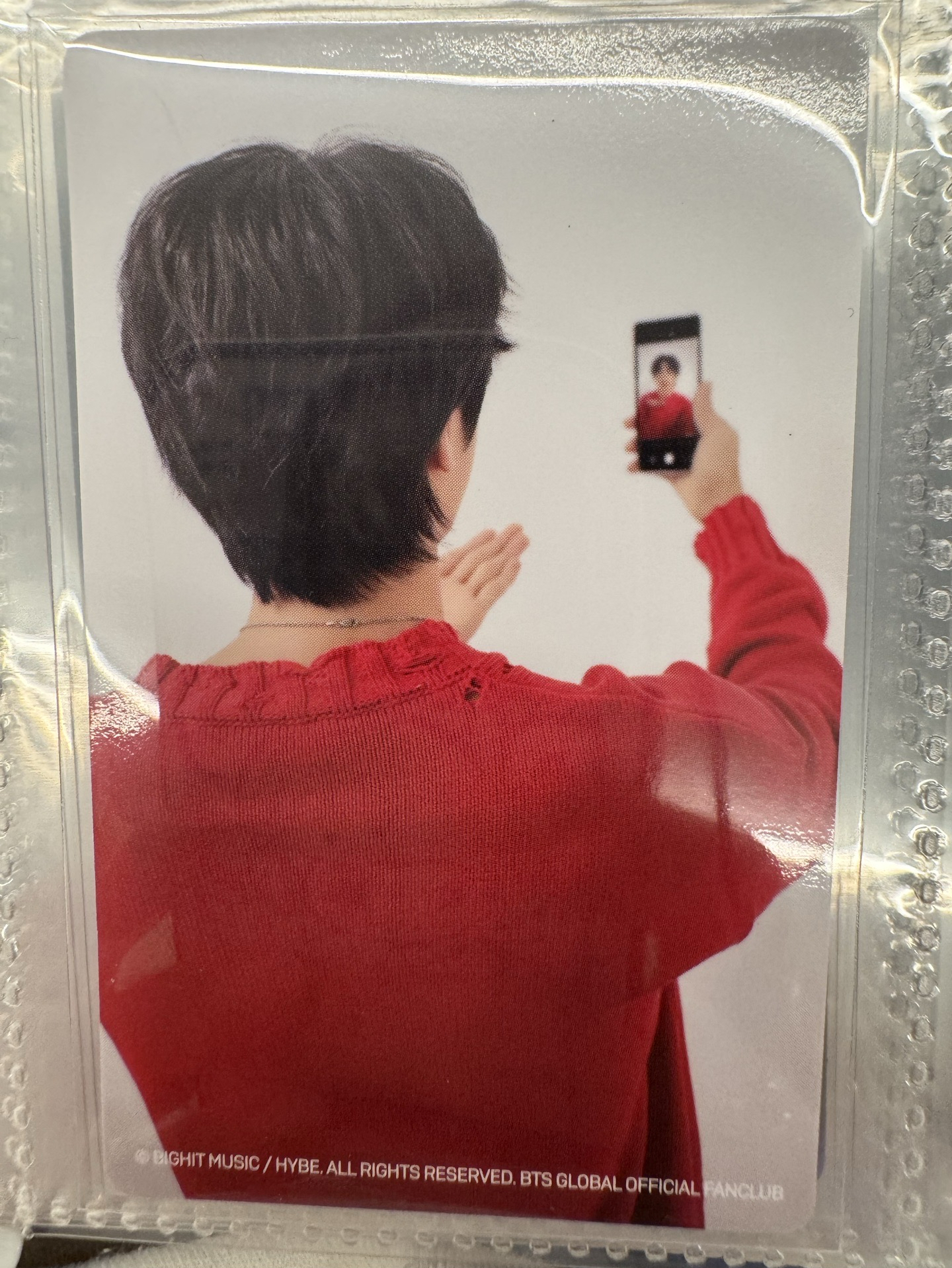 BTS 防彈少年團 金碩珍 Jin 日本 特典 飛吻珍 小卡