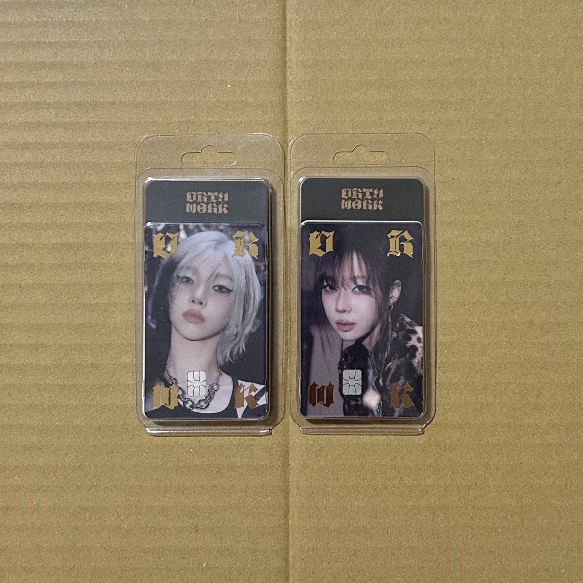 aespa Dirty Work 交通卡 地鐵卡 小卡 Karina Winter