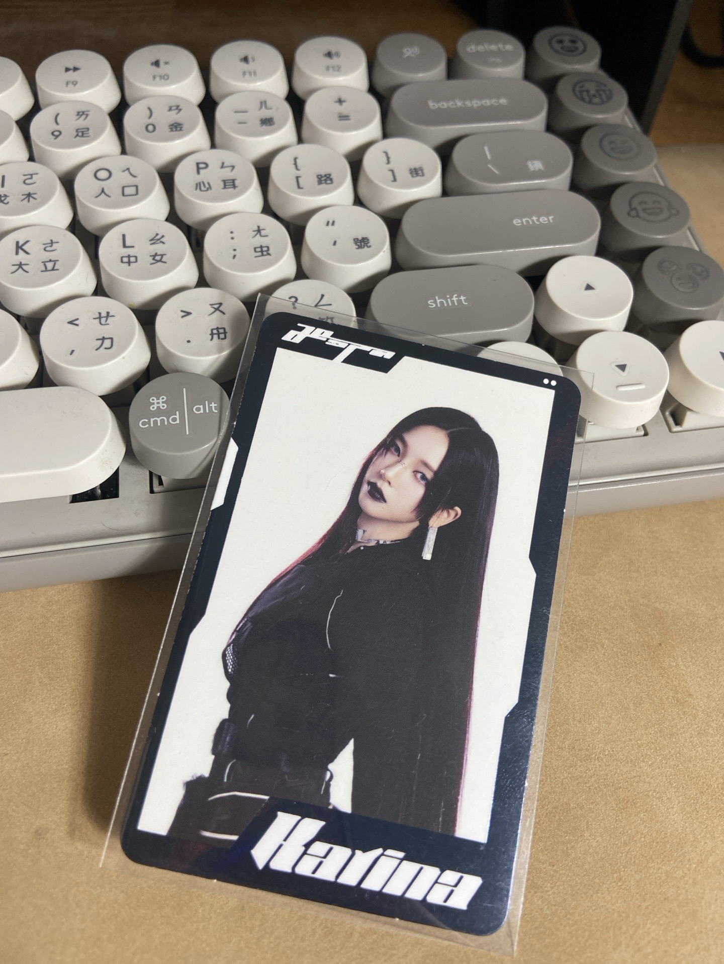 🤎aespa Whiplash 隨機卡 官拍閃卡柚