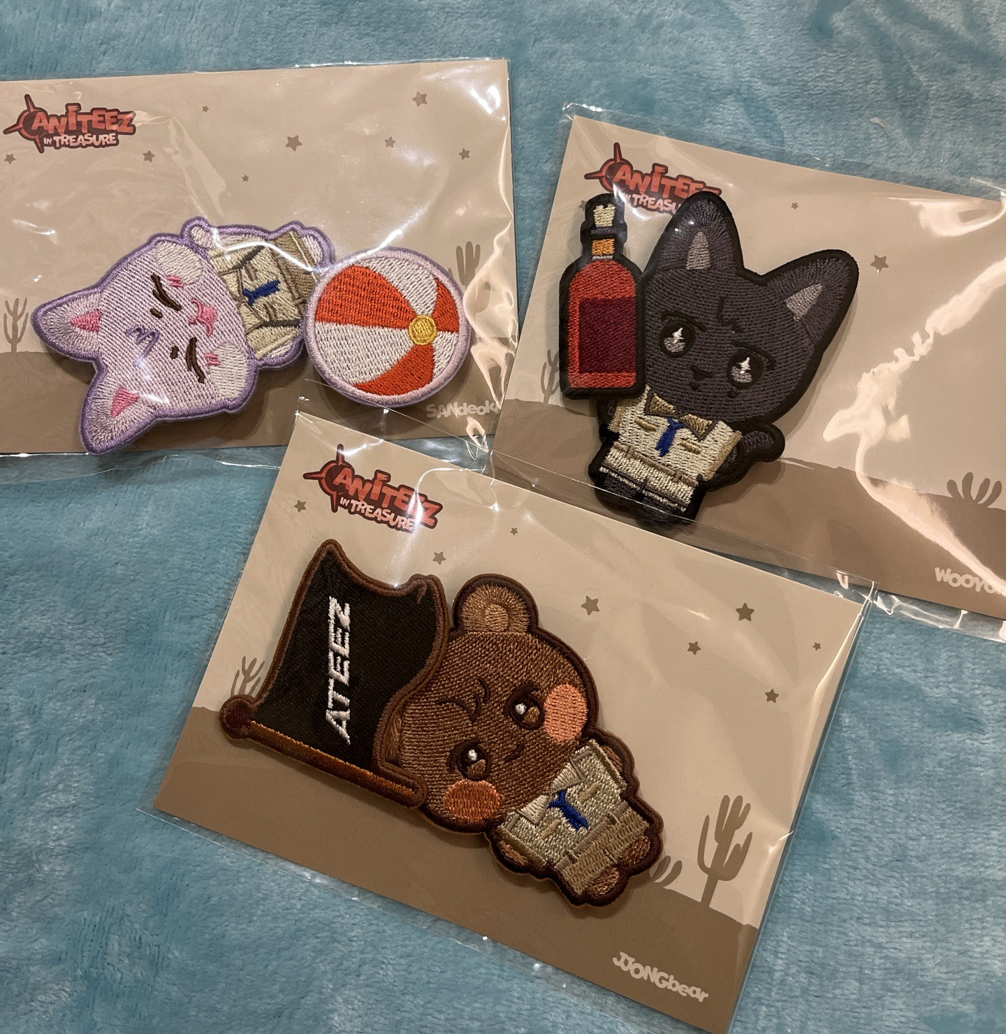 ANITEEZ IN THE TREASURE 布章別針