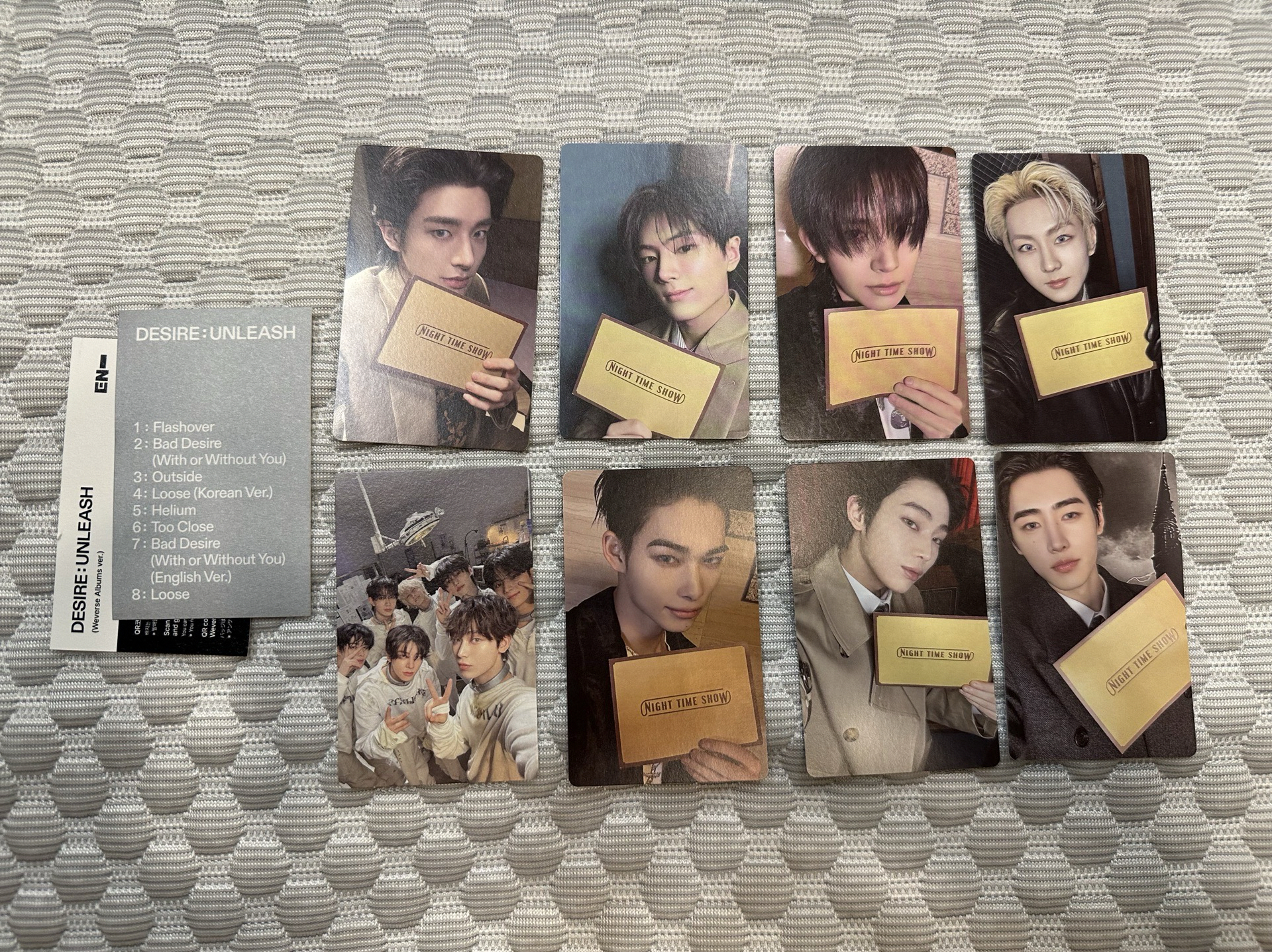 ENHYPEN｜迷六電子專固配專卡（$20或收卡送）