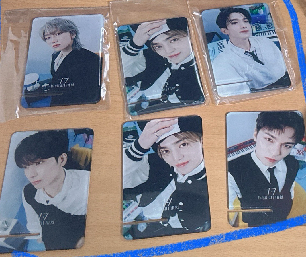 Right Here精選專 預售特典 手機支架/立架 哲/圓/碩/八/率