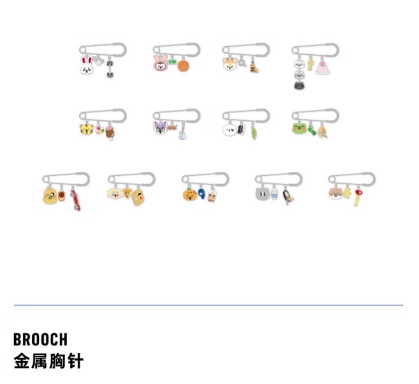 MINITEEN金屬胸針