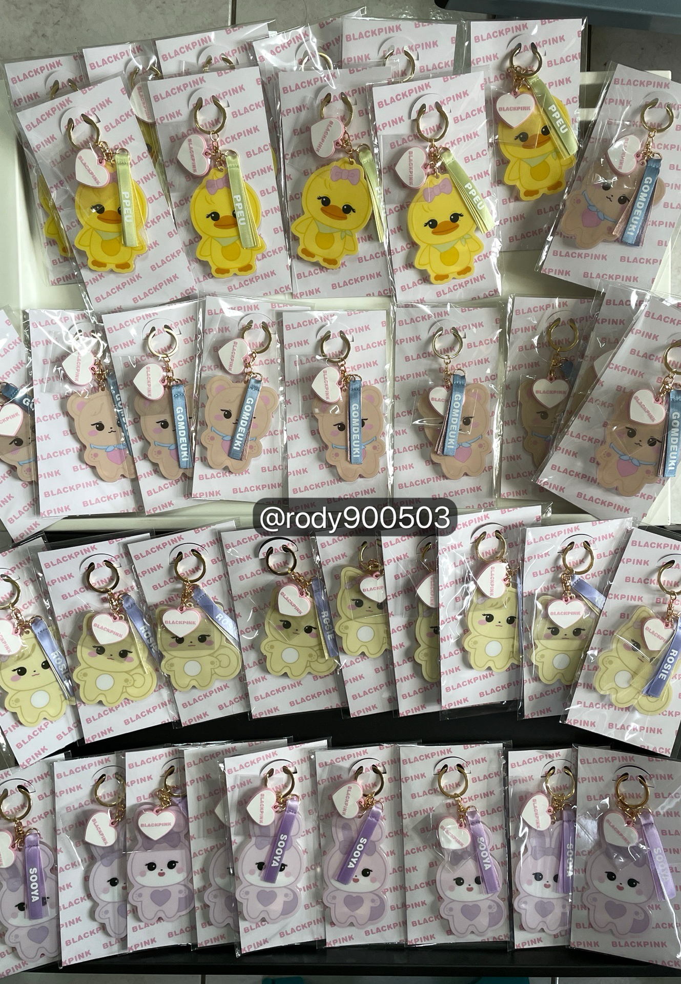 BLACKPINK 2巡 Bornpink 鑰匙圈吊飾 日本場周
