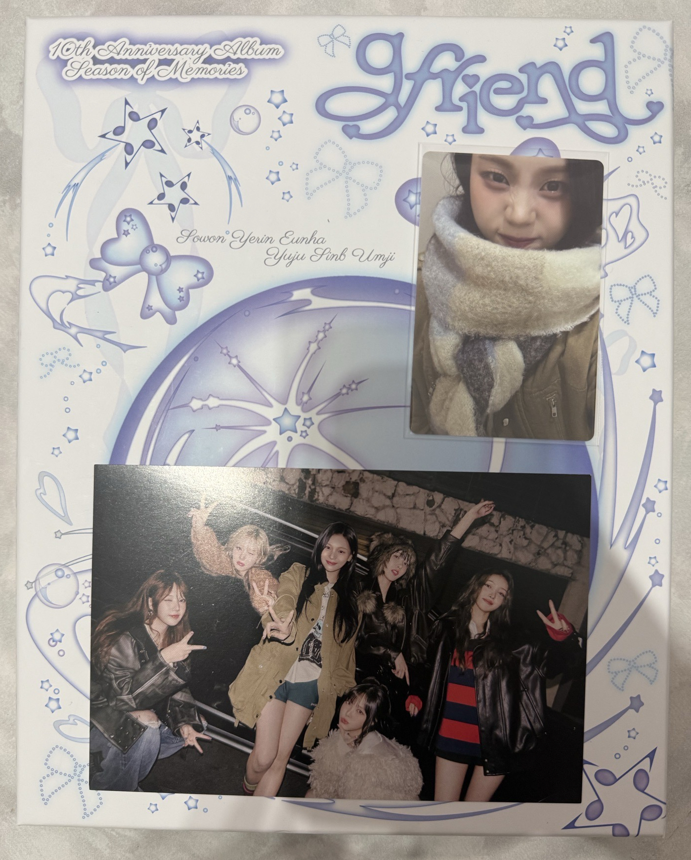 GFRIEND 十週年專輯 專輯 全專 UMJI 小卡 專卡