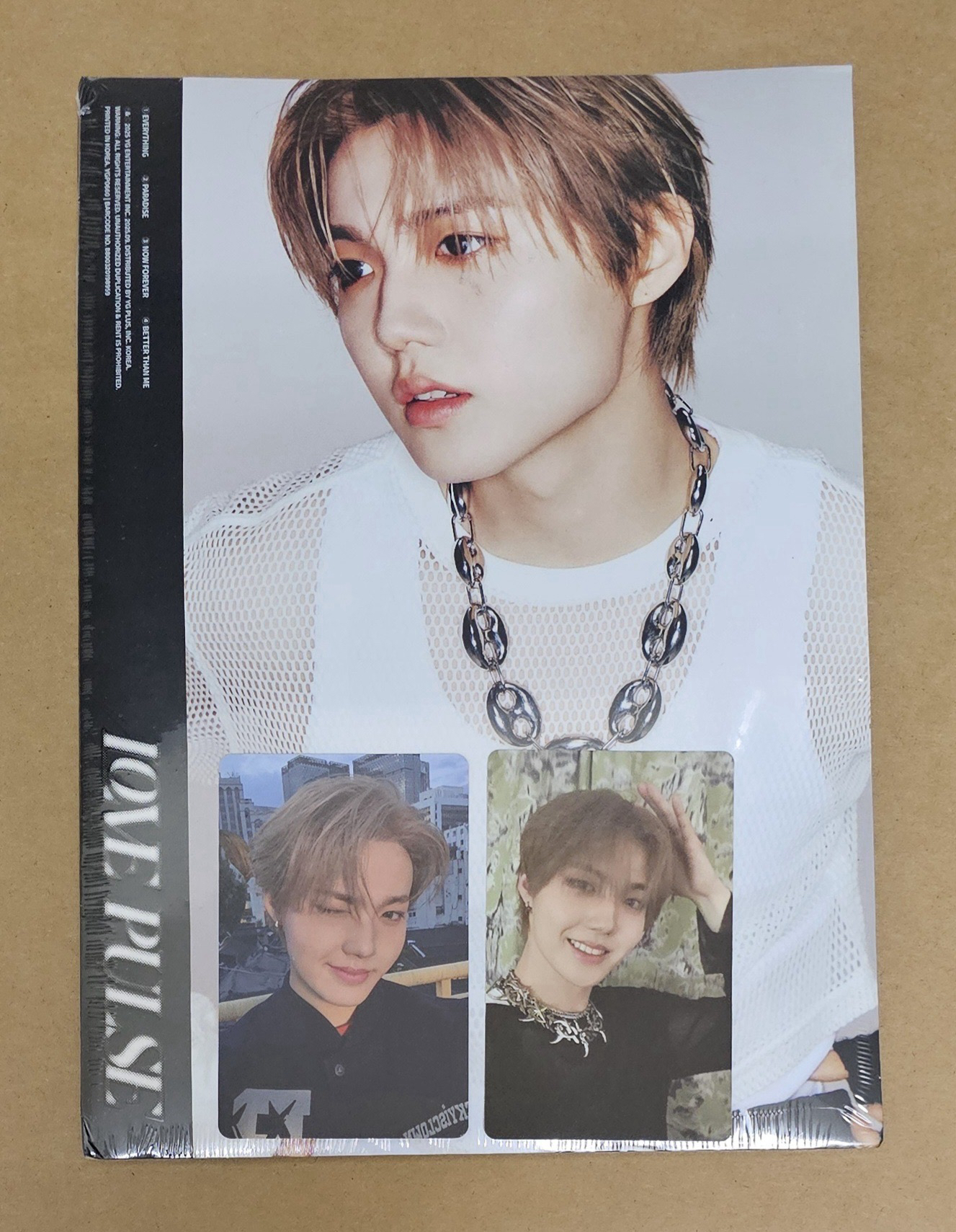 TREASURE 金道榮單封 含特典卡首批卡［LOVE PULSE］