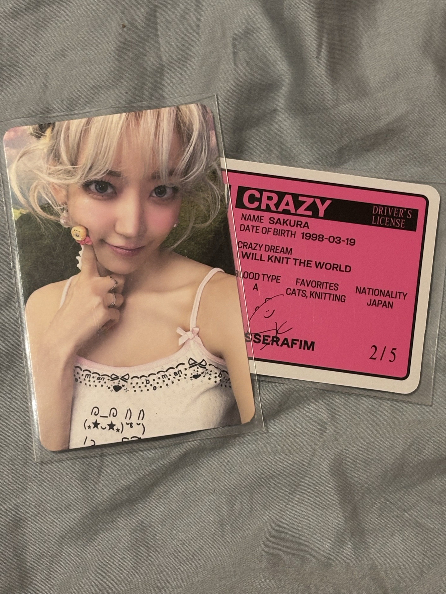 ✨櫻花 CRAZY 專卡【單出可直拍】